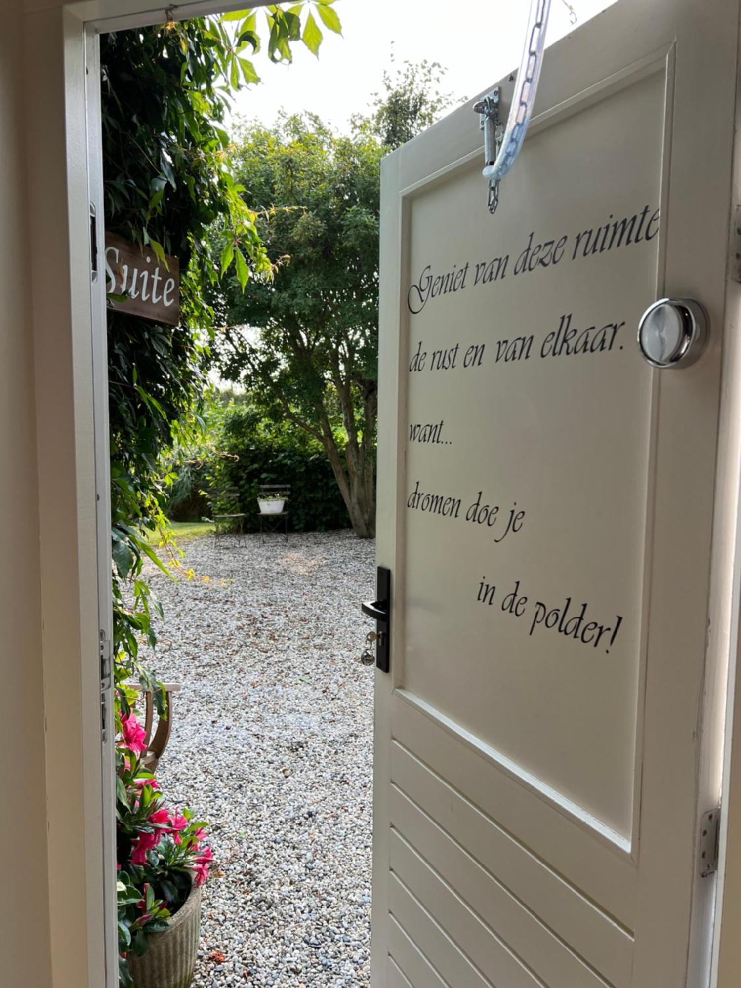 B & B 'Droom In De Polder De Suite Met Prive Sauna Arnemuiden Dış mekan fotoğraf