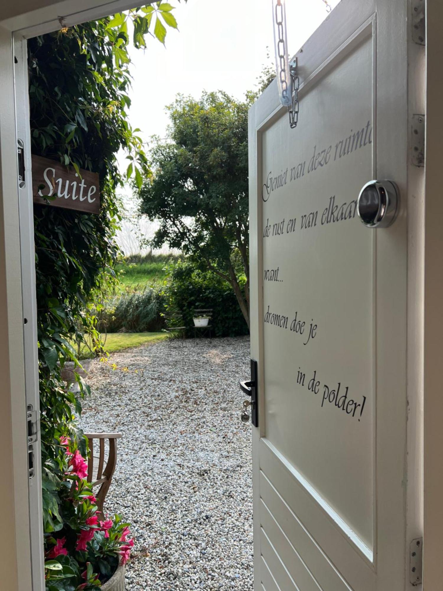 B & B 'Droom In De Polder De Suite Met Prive Sauna Arnemuiden Dış mekan fotoğraf